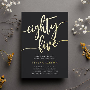 Golden Script 85th Birthday Party