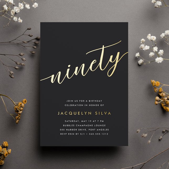 Golden Script 90th Birthday Party (Creator Uploaded)