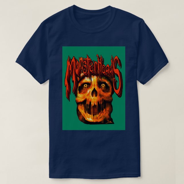 Golden Scull T-Shirt (Design Front)