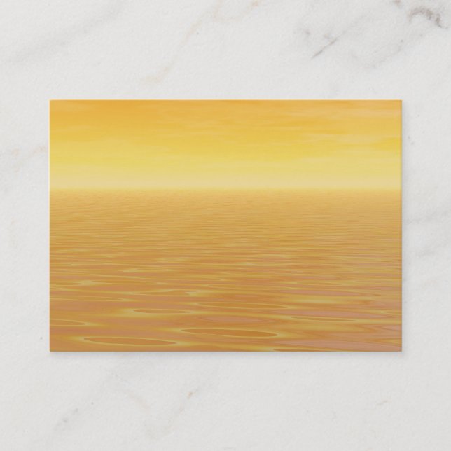 Golden Sea Business Card (Front)