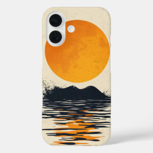 Golden Sea Sunset Phone Case