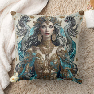 "Golden Sea Touch" Cushion
