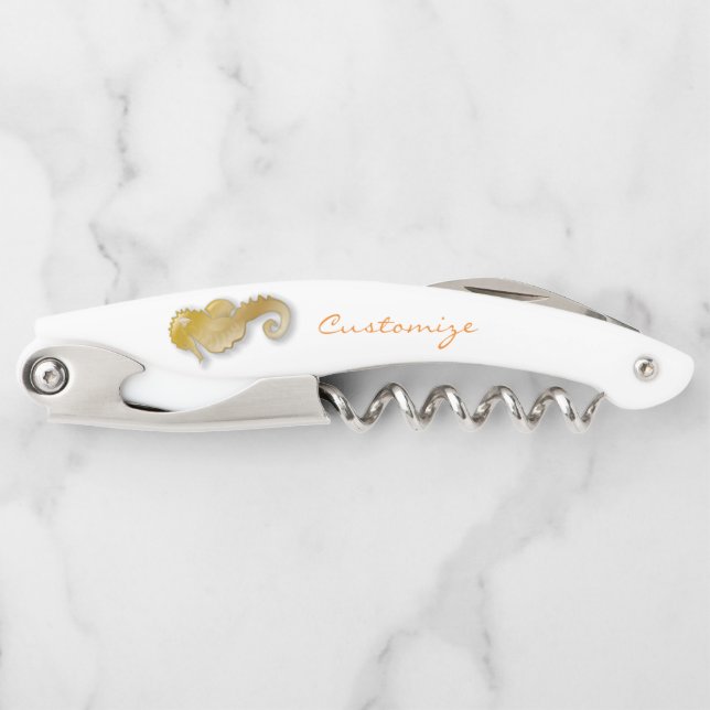 Golden Seahorse Thunder_Cove Corkscrew (Front)