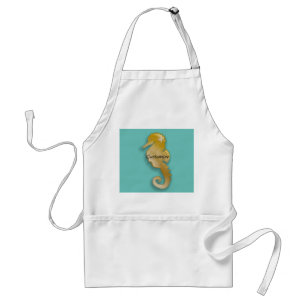 Golden Seahorse Thunder_Cove Standard Apron