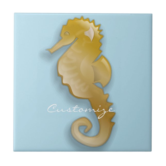 Golden Seahorse Thunder_Cove Tile (Front)