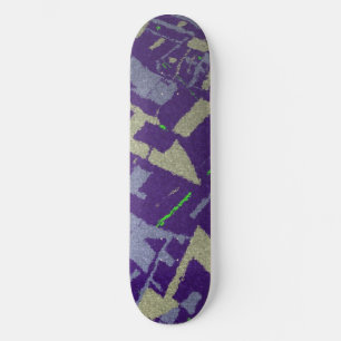 Golden Section Purple Skateboard