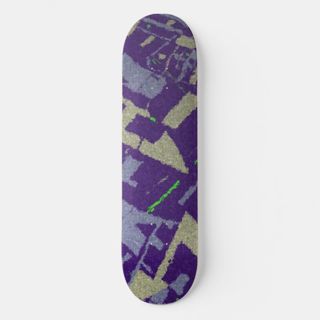Golden Section Purple Skateboard (Front)