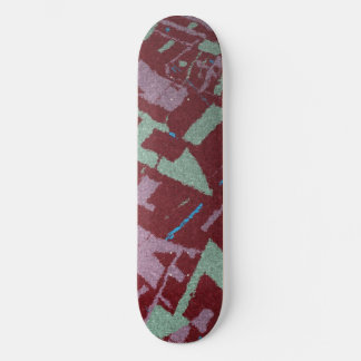 Golden Section Red Skateboard