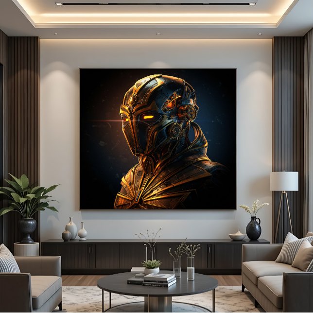 Golden Sentinel: The Awakening of the Future Poster (Creator Uploaded)