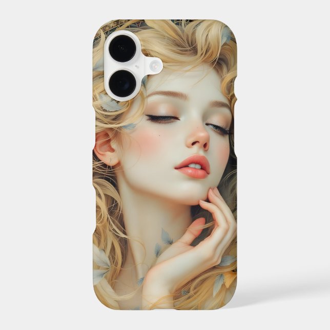 Golden Seraph – Angel of Light and Grace iPhone Case (Back)