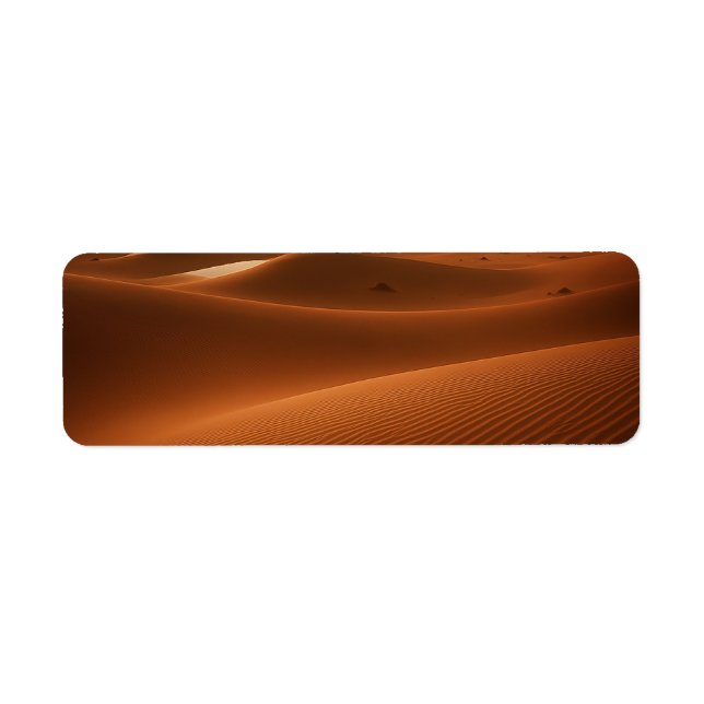 Golden Serenity — Desert Landscape at Sunset (Front)