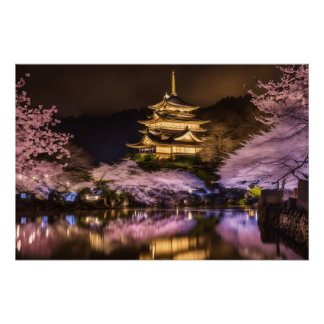 Golden Serenity of Kinkaku-ji Poster