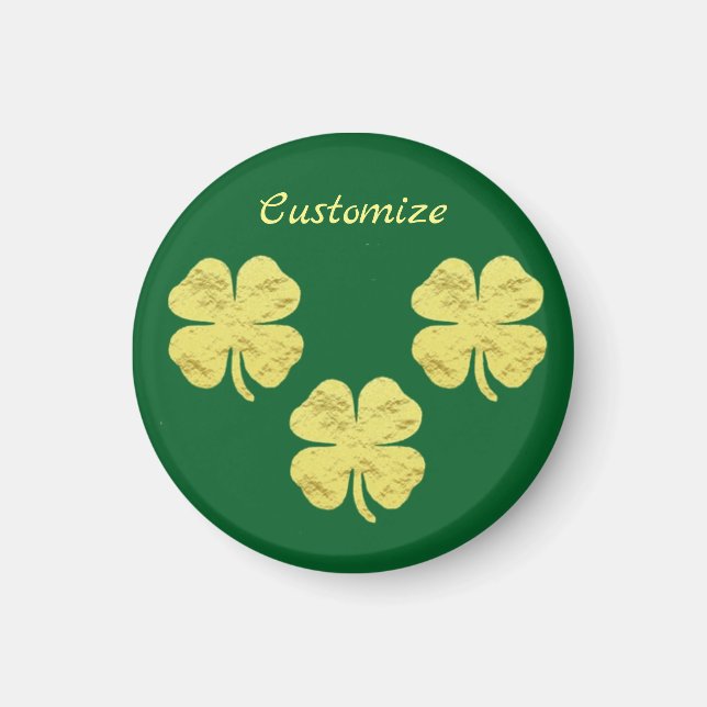 Golden Shamrocks Thunder_Cove Magnet (Front)