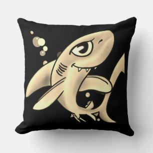 Golden Shark Cushion