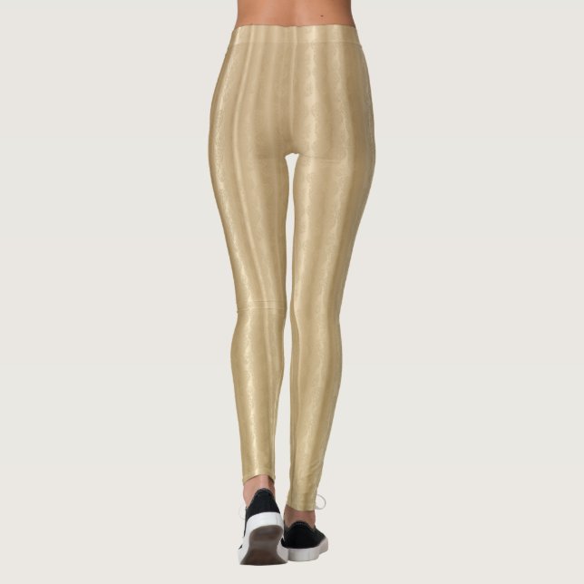 Golden shimmer Leggings (Back)