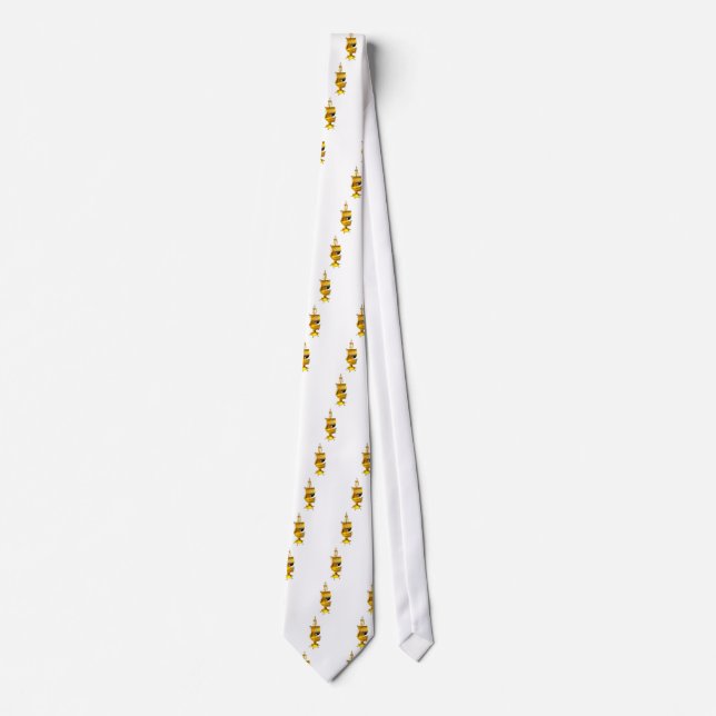 golden ship tie (Front)