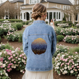 Golden Shoreline Denim Jacket