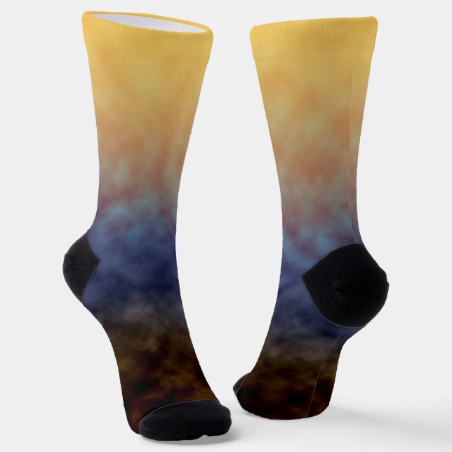 Golden Shoreline Socks (Angled)