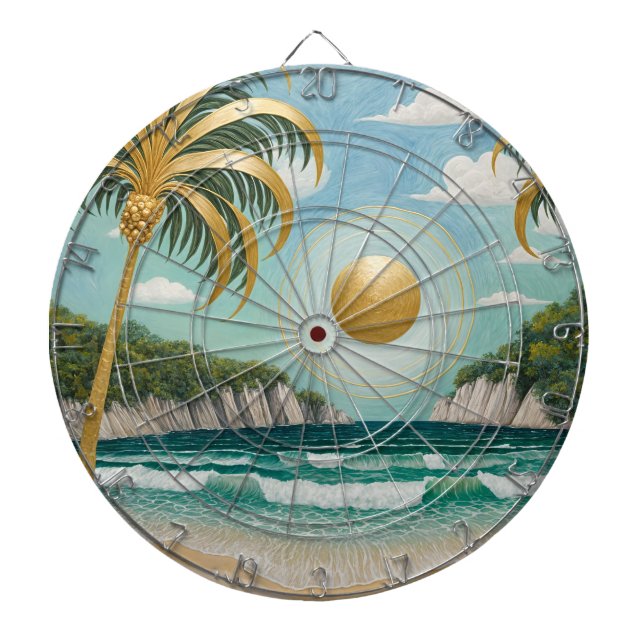 Golden Shores Dartboard (Front)