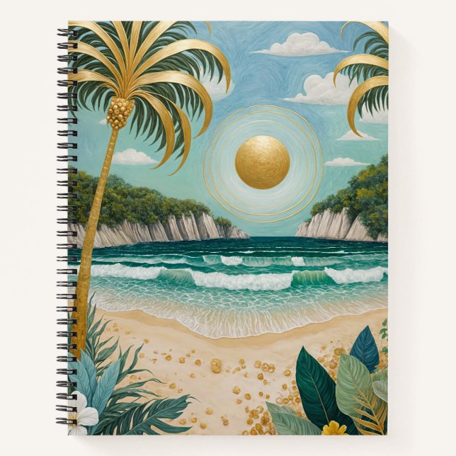 Golden Shores Notebook (Front)