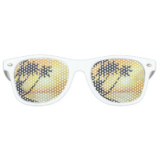 Golden Shores Retro Sunglasses