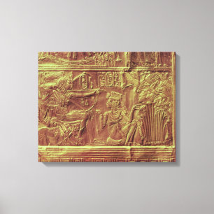Golden shrine, Tutankhamun's Treasure Canvas Print