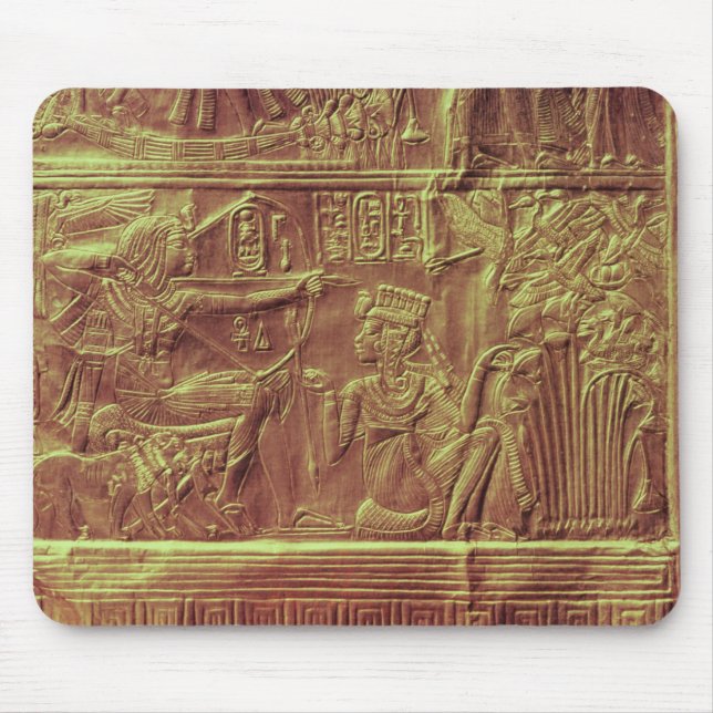 Golden shrine, Tutankhamun's Treasure Mouse Mat (Front)