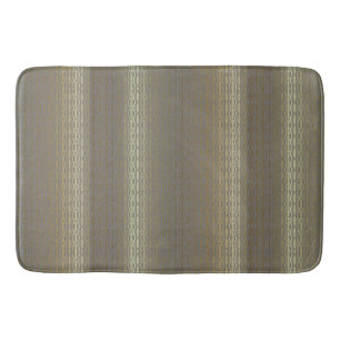 Golden Silver Bath Mat