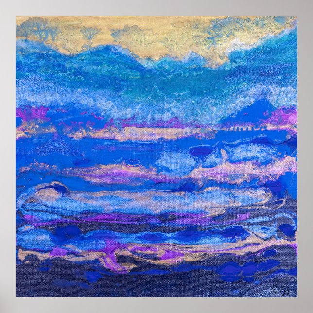 Golden Skies Poster (Front)