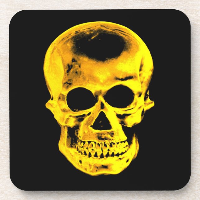 Golden Skull Coaster (Front)