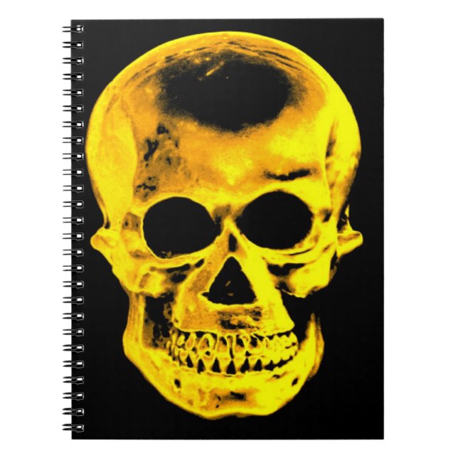 Golden Skull Notebook (Front)