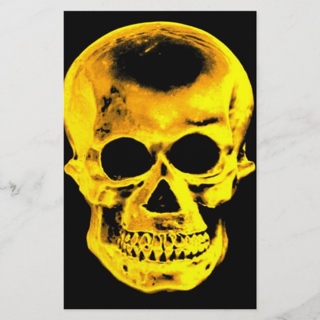 Golden Skull Stationery (Front)