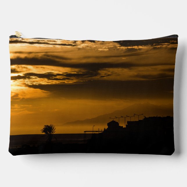 Golden Sky Accessory Pouch (Front)