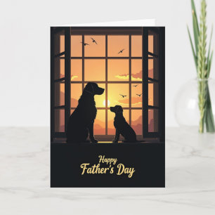 Golden Sky Fatherly Love Card