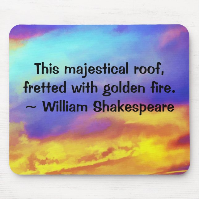 Golden Sky Mousepad (Front)