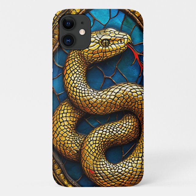 Golden snake Case-Mate iPhone case (Back)
