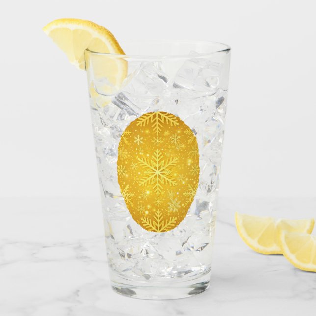 Golden Snow Glass (Front Ice)