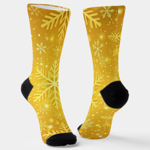 Golden Snow Socks
