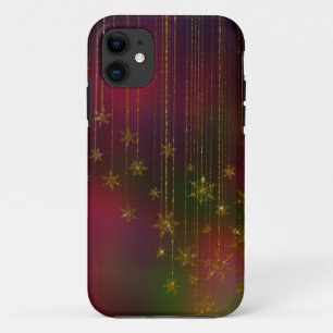 Golden Snowflake Ornament iPhone 11 Case