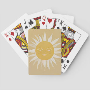 Golden Solace Playing Cards