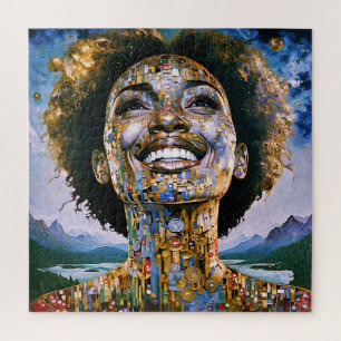 "Golden Soul, Infinite Skies" Jigsaw Puzzle