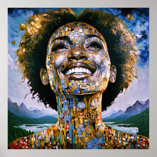 "Golden Soul, Infinite Skies" Poster