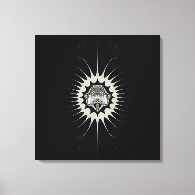 Golden Space Canvas Print (Front)