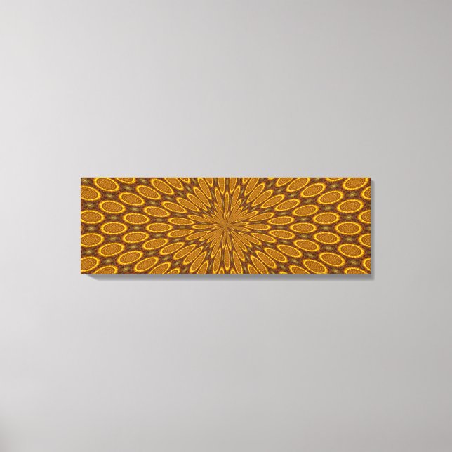 Golden Space Canvas Print (Front)