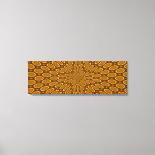 Golden Space Canvas Print