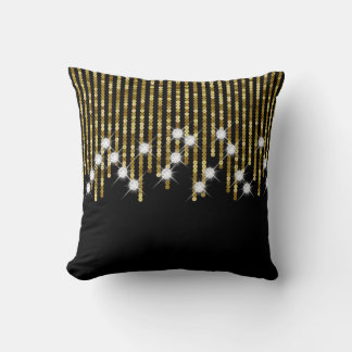 Golden & Sparkly Cushion