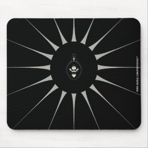 Golden Spider Mouse Mat