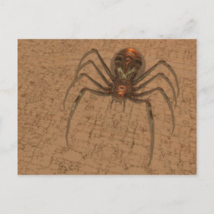 Golden Spider Postcard