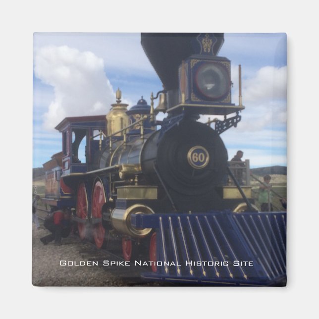Golden Spike National Historic Site Magnet (Front)