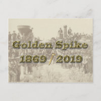 Golden Spike Transcontinental Railroad Sesquincent